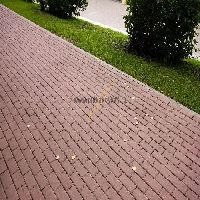 тротуарная плитка кирпичик желтый